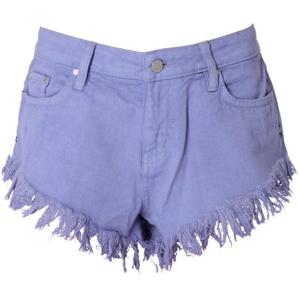 COPY - Insight 51 High Waisted Denim Cut-off Shorts